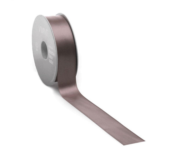 Nastro in raso PREMIUM Double face 25mm x 25 metri rosa scuro