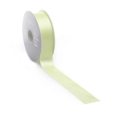 Satijnlint PREMIUM Double face 16mm x 25 meter Anis