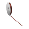 Nastro raso PREMIUM Double face 6mm x 50 metri rosso caldo