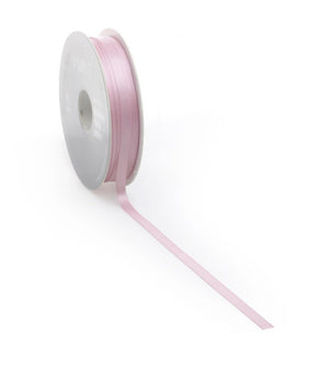 Satijnlint PREMIUM Double face 16mm x 25 meter marble rose
