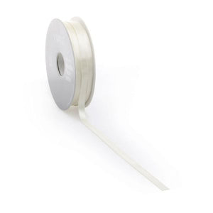 Satijnlint PREMIUM Double face 16mm x 25 meter beige / natural