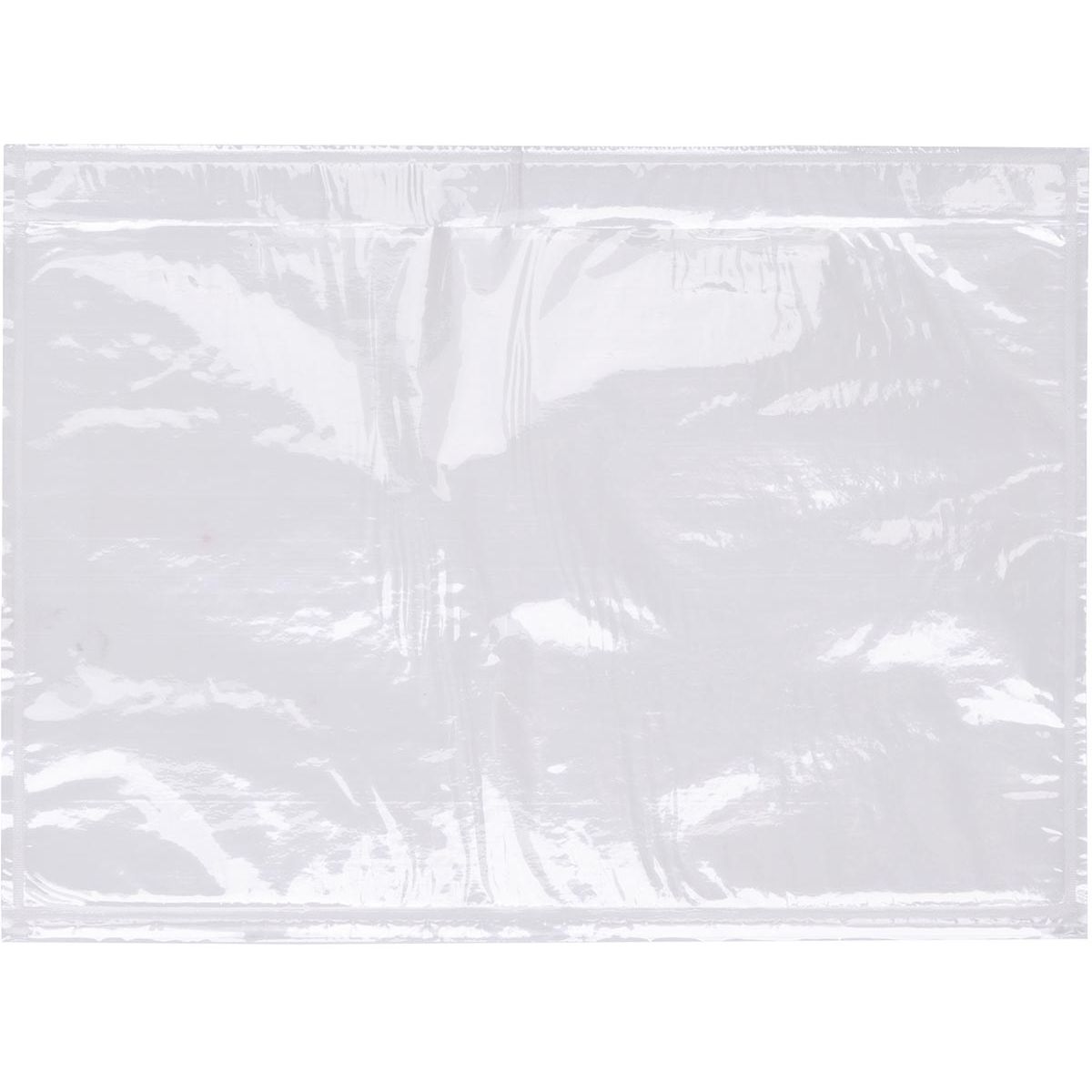 OFFICE products -   documenthouder 155 x 235 mm, zelfklevend, transparant, doos van 500 stuks
