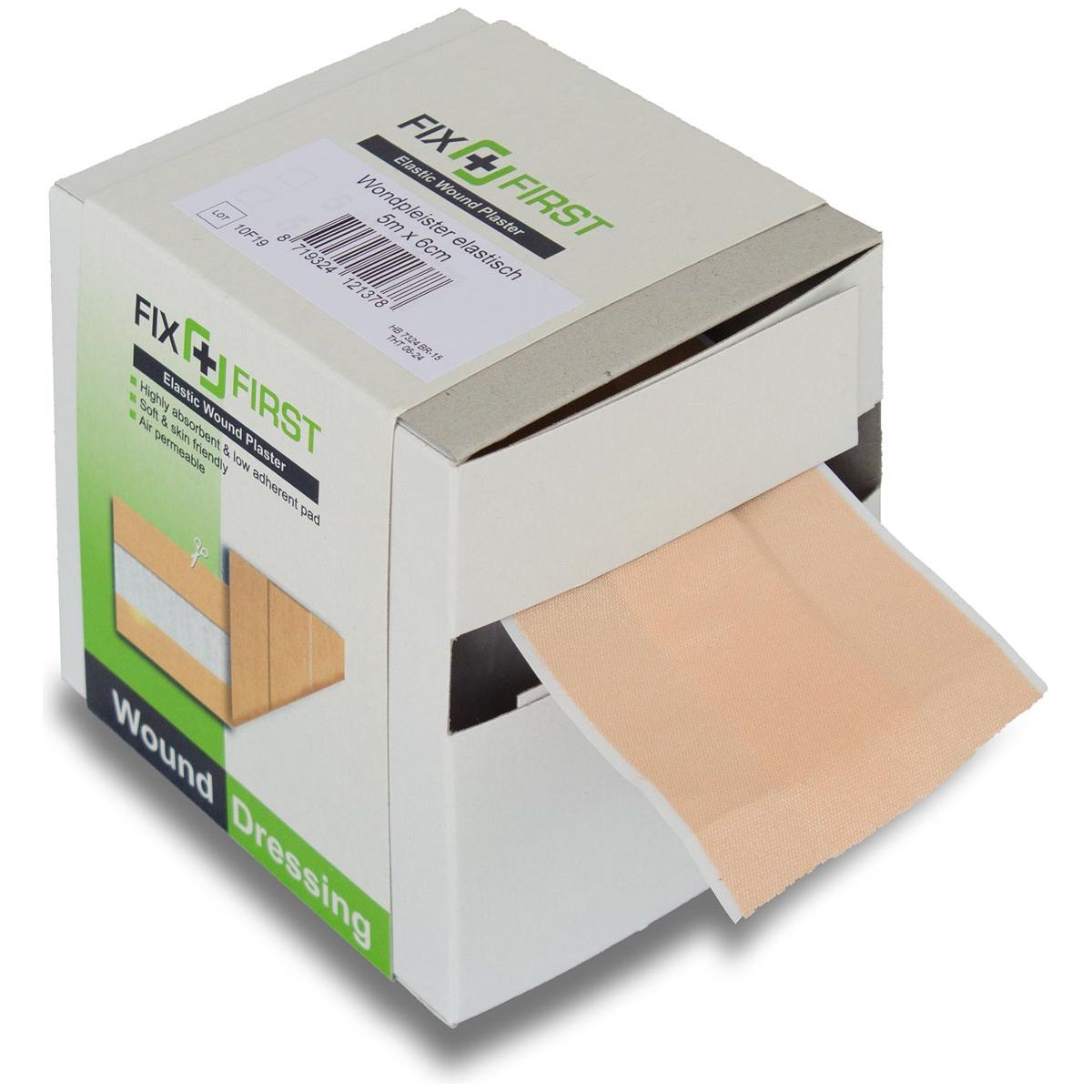 FIXFIRST - FIXFIRST PLASTER ELASTIQUE, FT 6 cm x 5 m