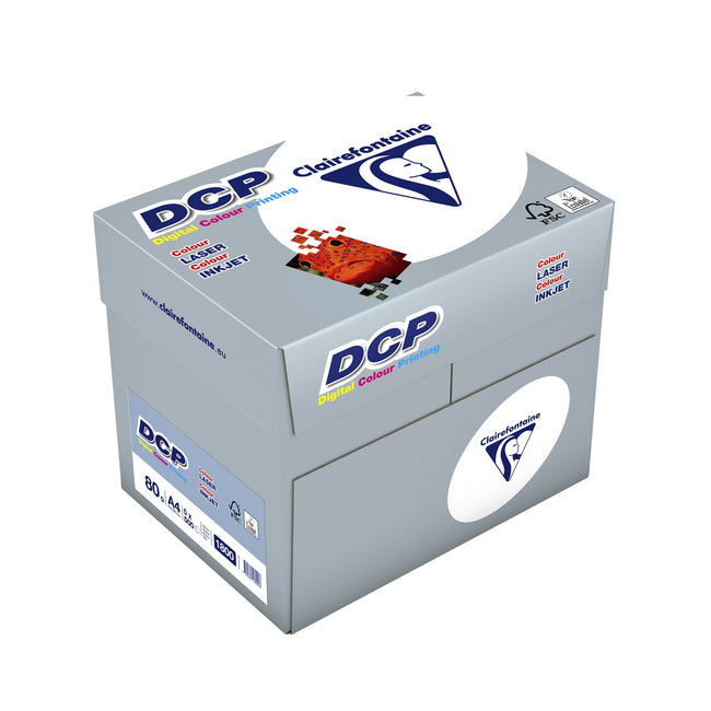 Clairefontaine -  Laserpapier  dcp a4 80gr wit