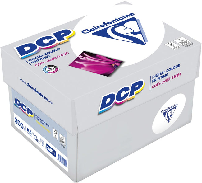 Clairefontaine -  DCP presentatiepapier A4, 300 g, pak van 125 vel (afbeelding 2)