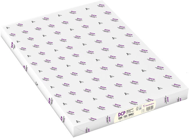 Clairefontaine -  DCP presentatiepapier SRA3, 250 g, ivoor, pak van 125 vel