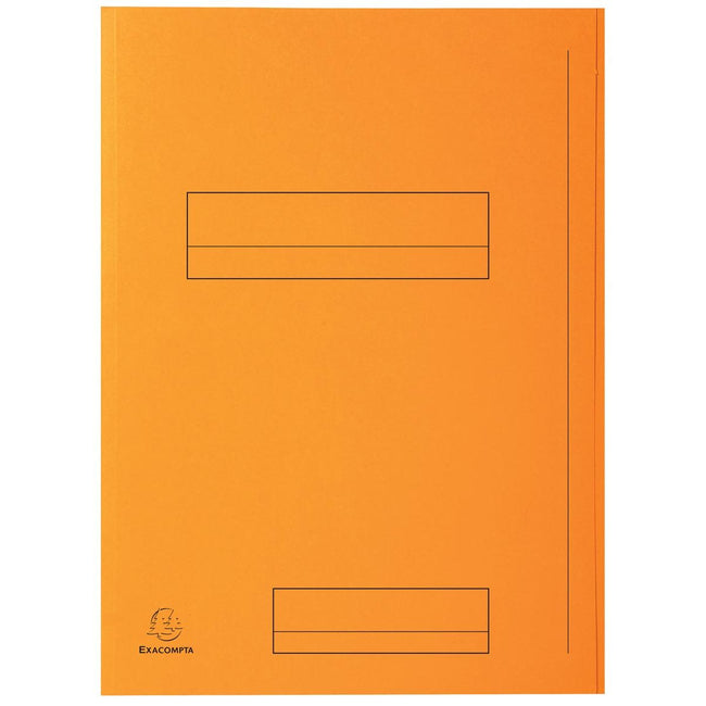 Exacompta - carpeta archivadora Super 210, paquete de 50 piezas, naranja