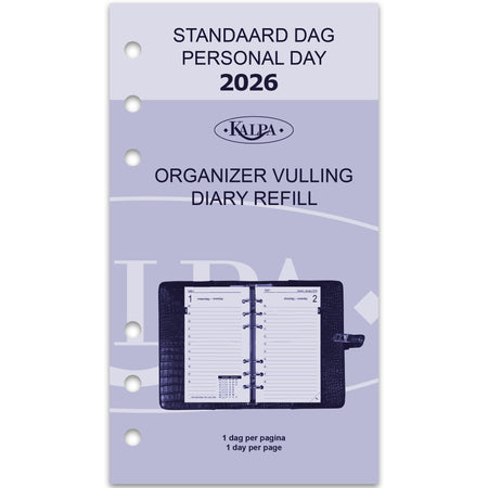 Kalpa - Agenda filling 2026 Personal 1 day/1 page
