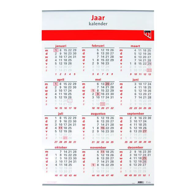 Quantore - jährlicher Kalender 2024 | 1 Stück