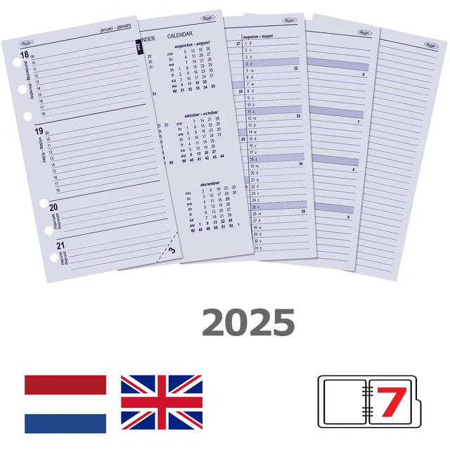 Kalpa - Agendavulling 2023 Personal 7dagen/2pagina's