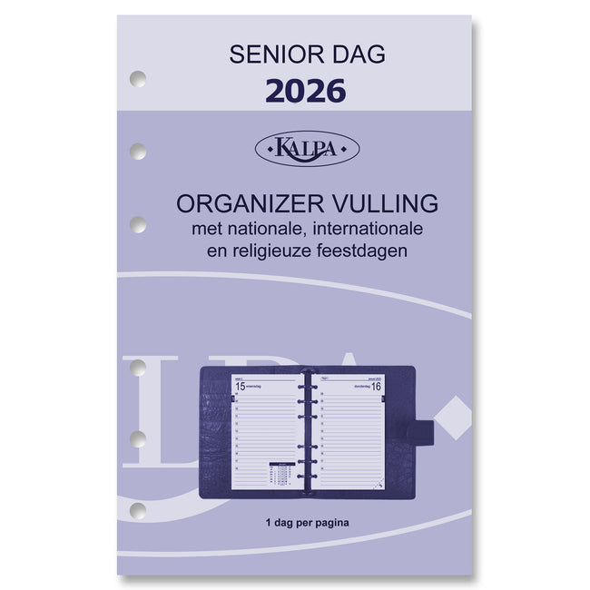 Kalpa -  Agendavulling 2027  senior 1dag/1pagina
