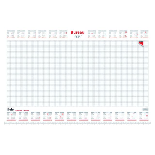 Quantore - Bloc d'alimentation de bureau 2024 60x40cm | 1 pièce