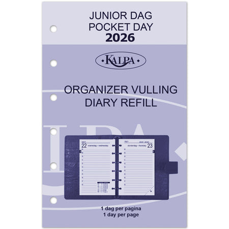 Kalpa - Agenda filling 2026 Pocket 1 day/1 page