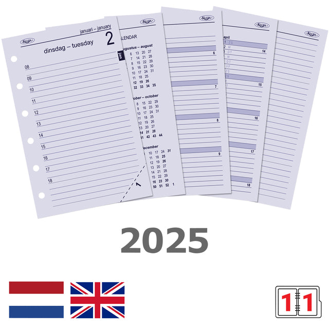 Kalpa - Agendavulling 2023 Pocket 1dag/1pagina