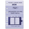 Kalpa - Agenda filling 2026 Pocket 7 days/2 pages