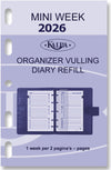 Kalpa -  Agendavulling 2027  mini 7d/2p