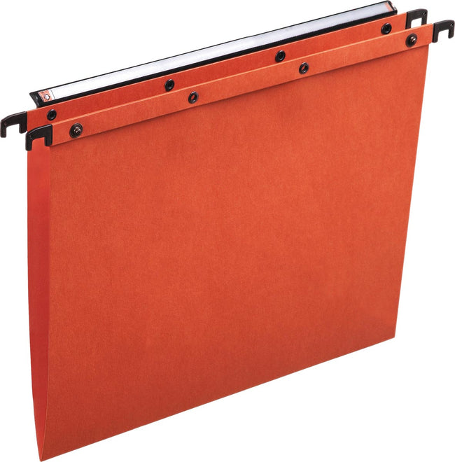Elba -  L'Oblique hangmappen voor laden AZO tussenafstand 330 mm (A4), V-bodem, oranje