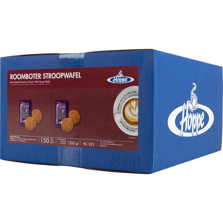 Hoppe -  stroopwafel, doos van 150 stuks