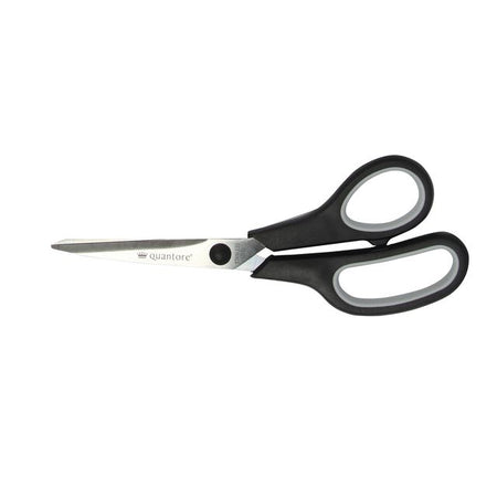 Quantore - Schere 190mm Softgrip schwarz