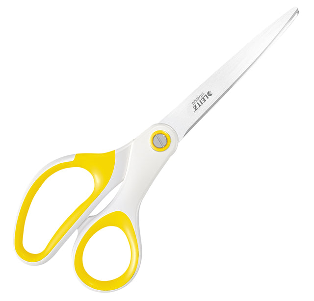 Leitz - Schaar Leitz wow titanium 205 mm jaune | Blister un 1 morceau