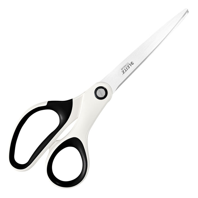 Leitz - Tijeras WOW 205mm titanio blanco | 5 piezas