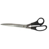 Quantore -  Schaar 250mm +plastic handvat zwart | 12 stuks