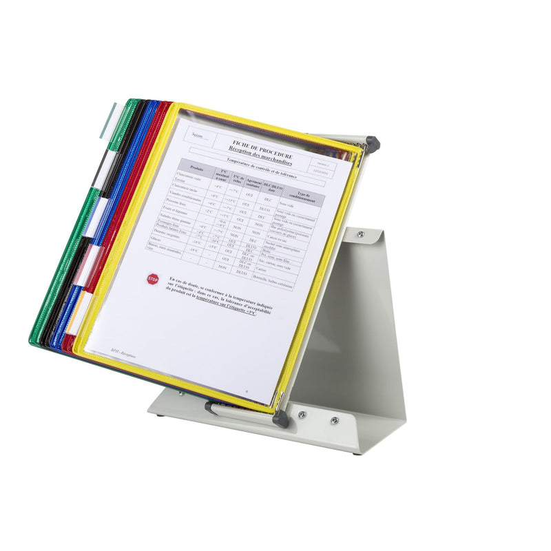 Tarifold -  Zichtpanelensysteem bureau a4 ass 10st