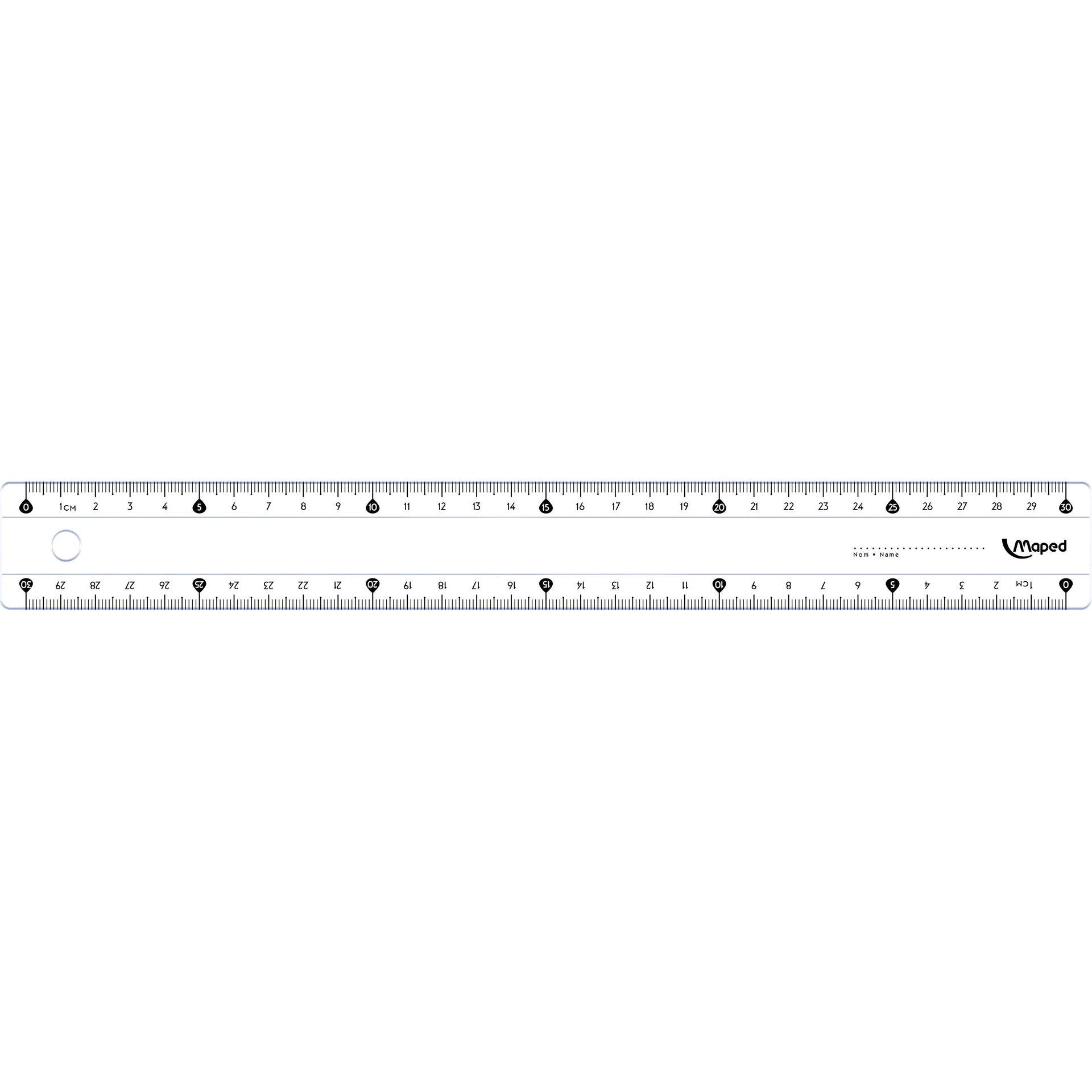 Maped - Righello Classico 30cm | 25 pezzi