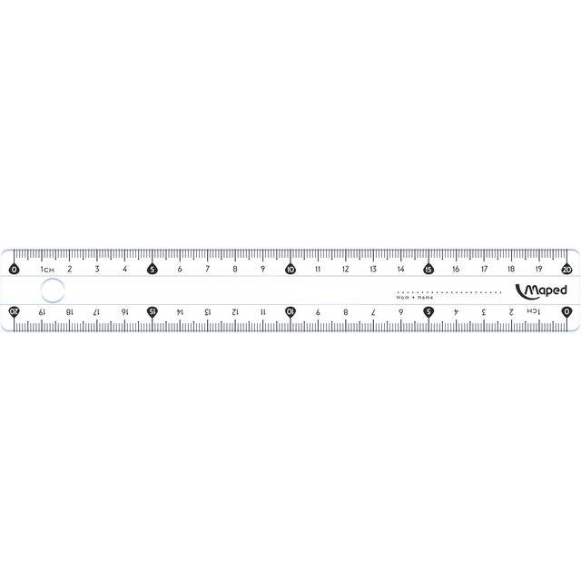 Maped - Regla Clásica 20cm