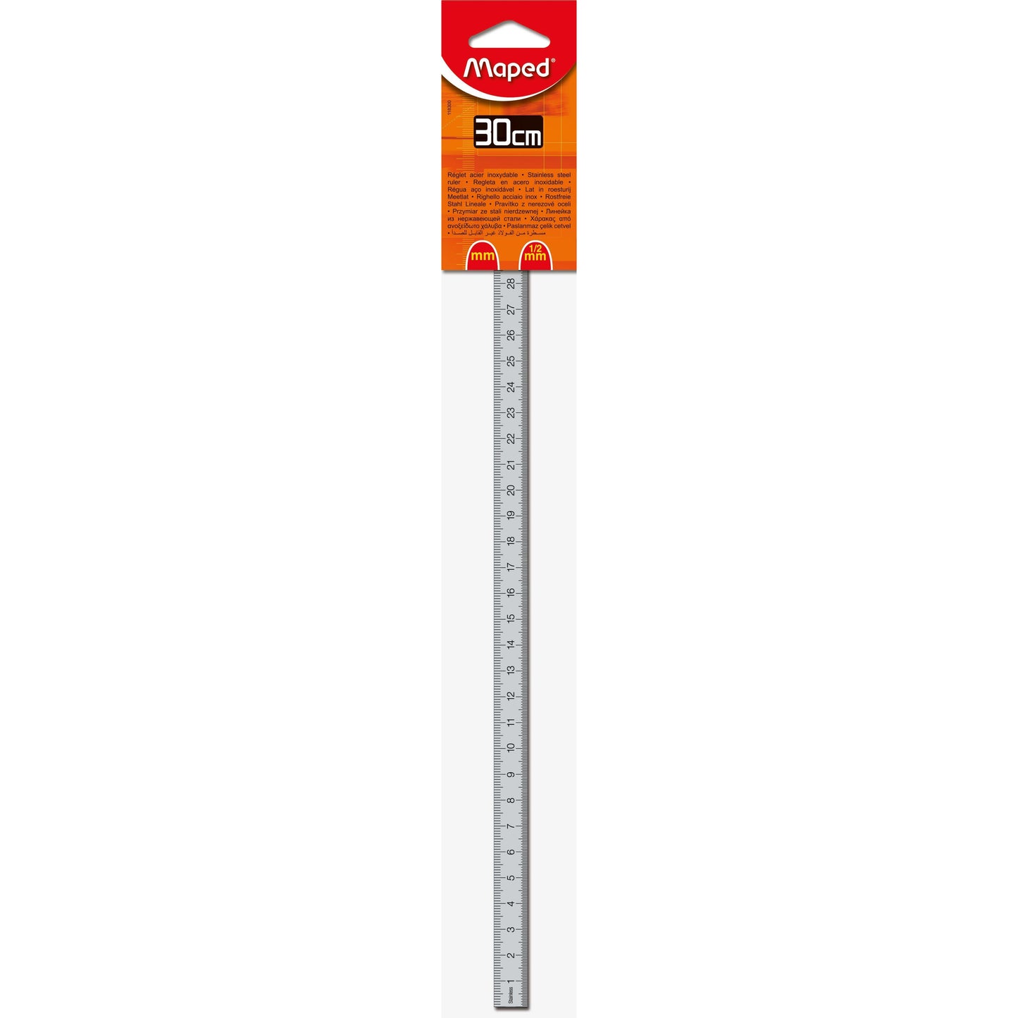 Maped - Metal ruler 30cm