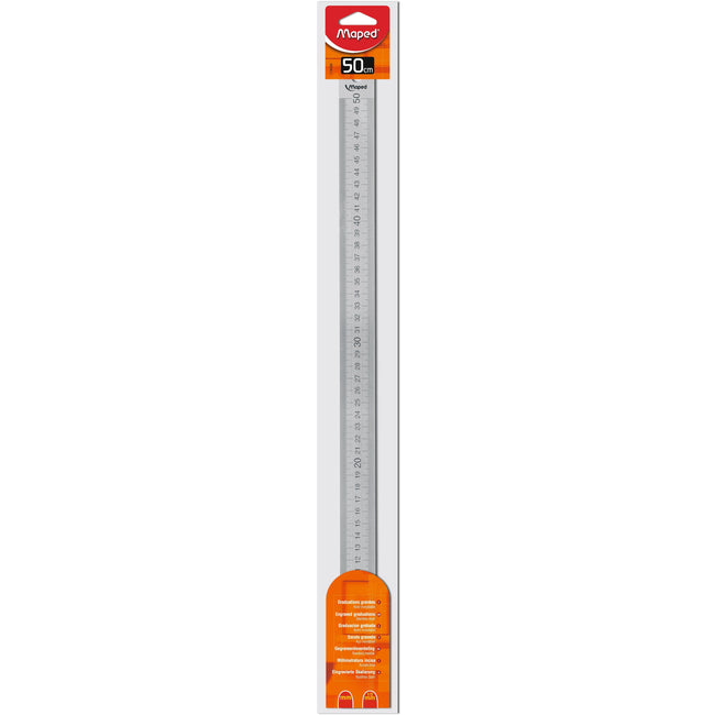 Maped -  Liniaal  metaal 50cm