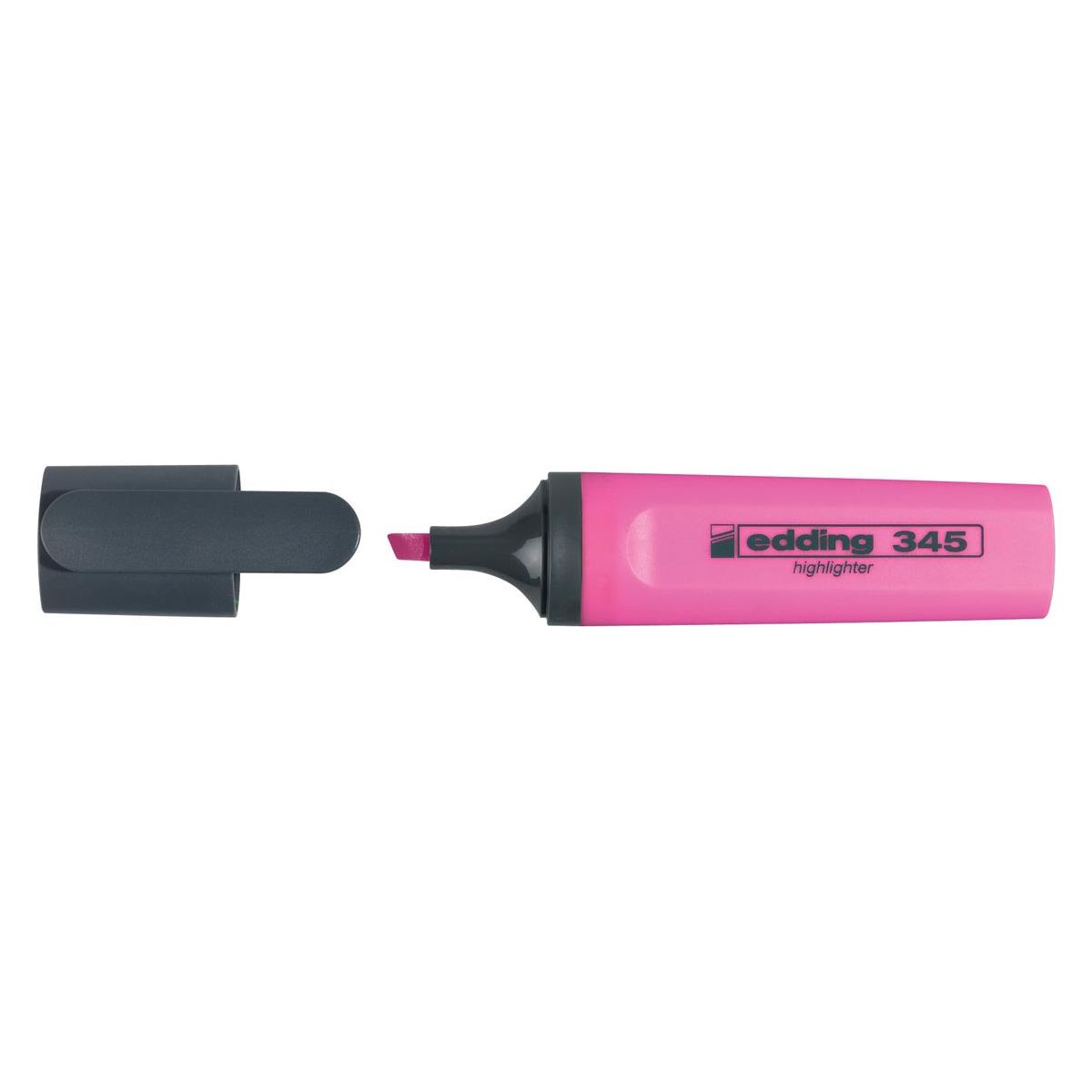 Edding - Markierungsmarker 345 Pink, Schachtel mit 10 Teilen