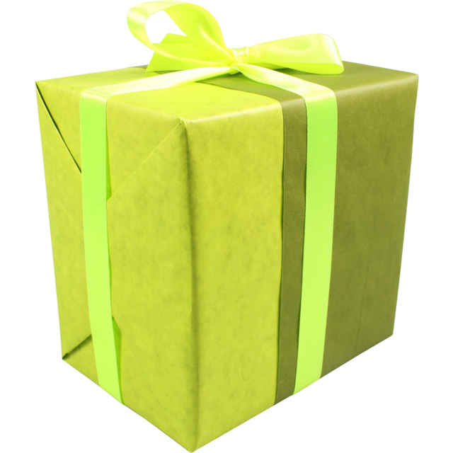 Klika - papier cadeau 50 cm | 260m | 50gr / m² vert / vert olive