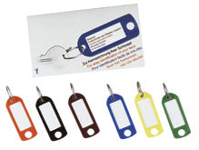 Klika - Keyrings with S-hooks in display box