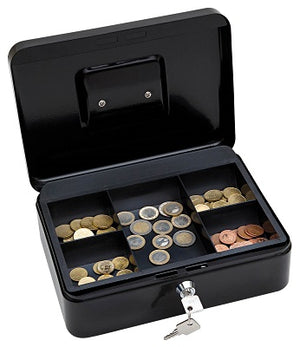 Klika -  Geldkistje met slot 10- afm. 25 cm