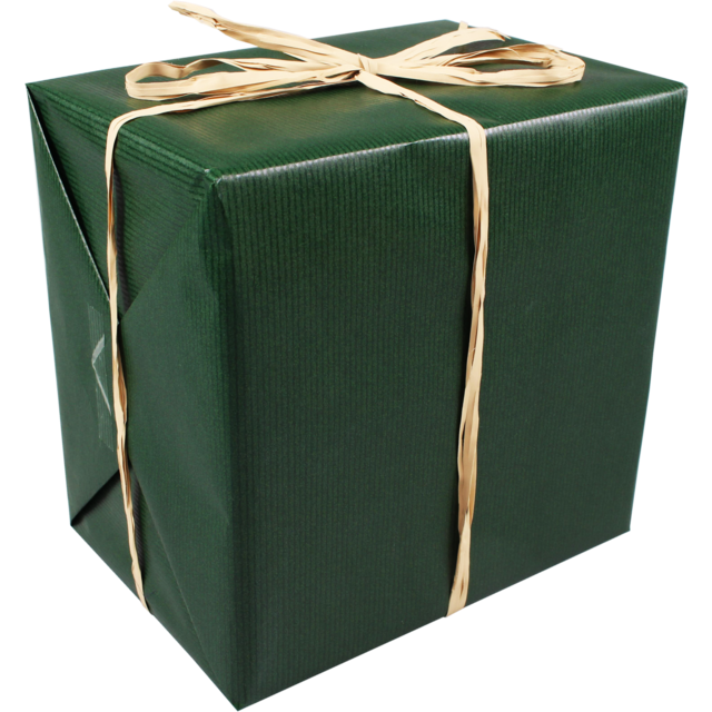 Klika - Papel de regalo 50cm verde oscuro 250 metros