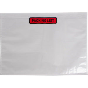 Q-CONNECT -  Paklijstenvelop Dokulops C4, ft 328 x 235 mm, doos van 500 stuks, tekst: packing list