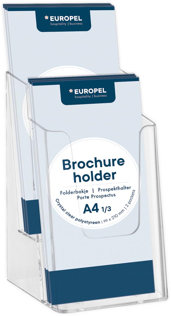 Europel -  pel folderhouder, ft 2 X 1/3 A4