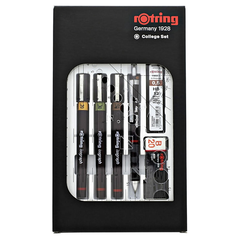 Rotring -  Tekenset isograph college 0.2-0.3-0.5mm
