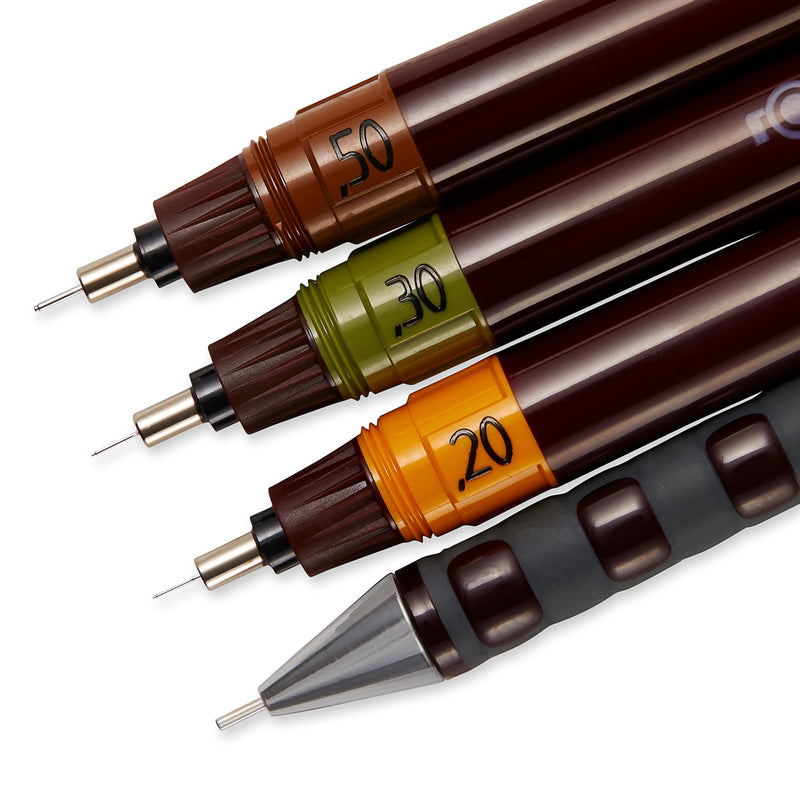 Rotring -  Tekenset isograph college 0.2-0.3-0.5mm
