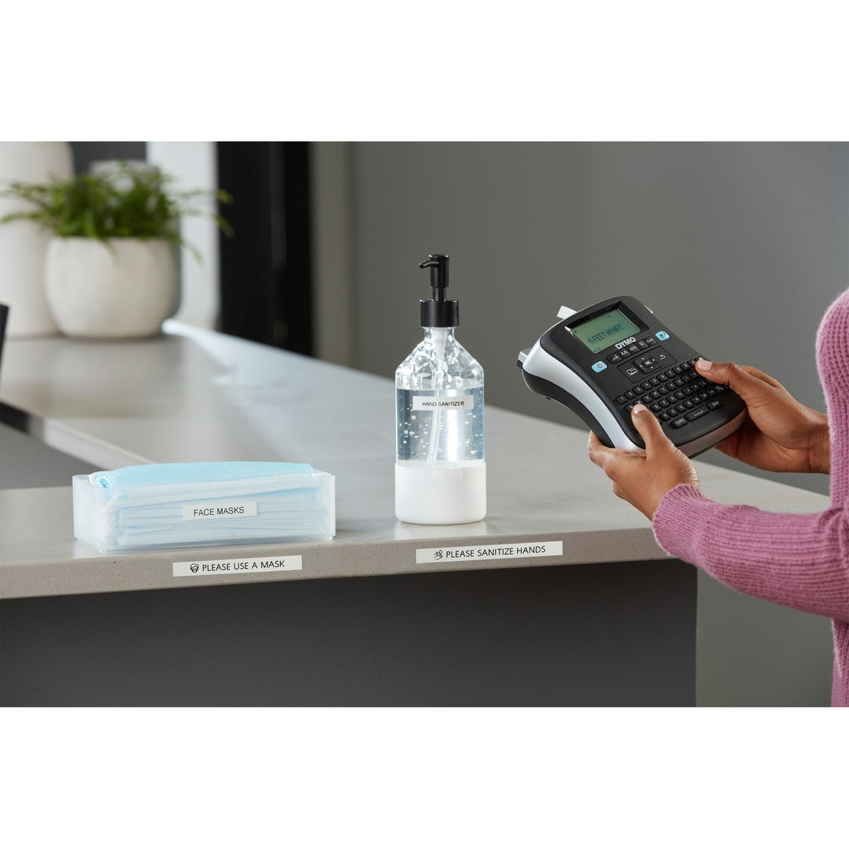 DYMO -  Labelprinter  labelmanager 210d qwerty 12mm