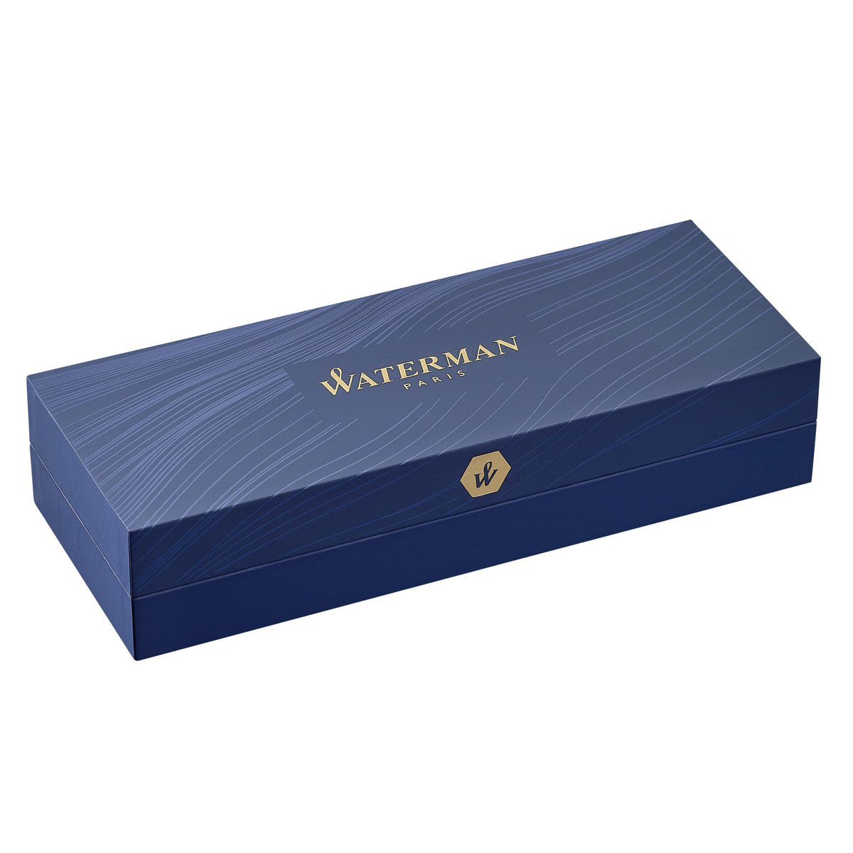Waterman -  Rollerpen hemisp ct f lak zwart