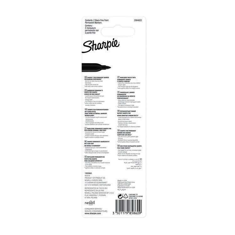Sharpie -  Viltstift ie f zwart