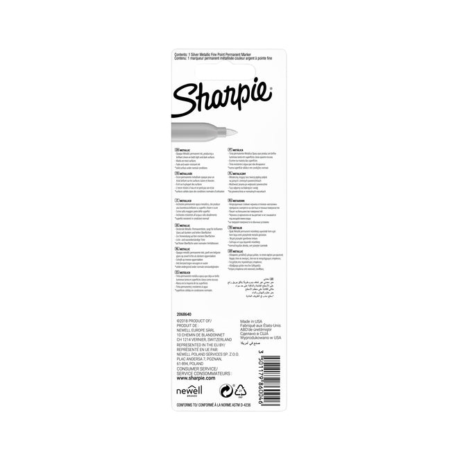 Sharpie -  Viltstift ie f metallic zilver