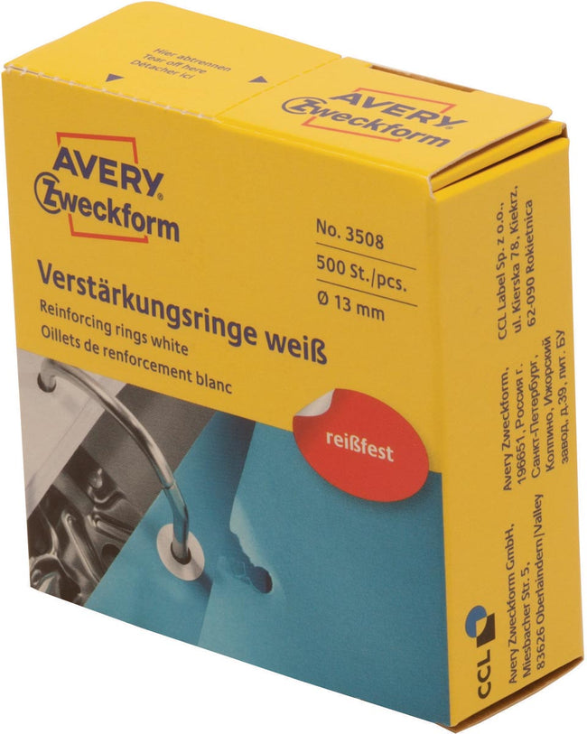 Avery Zweckform -  Versterkingsringen wit