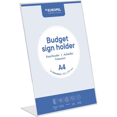 Europel -  pel folderhouder , met L-voet, ft A4