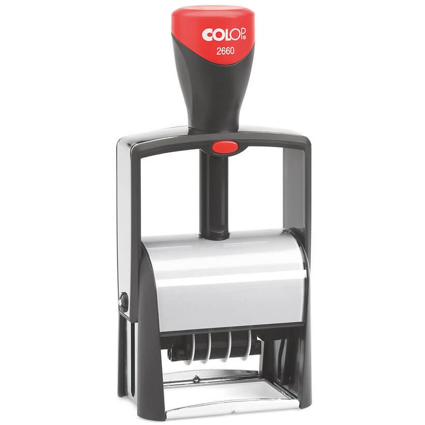 Colop - Datario Word Heavy Duty 2660 Classic Line personalizzabile