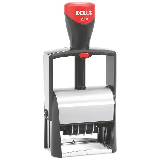 Colop -  Woord-datumstempel Heavy Duty 2660 Classic Line personaliseerbaar