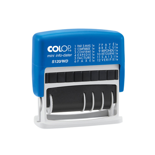 Colop -  Woord-datumstempel  120 mini-info dater frans