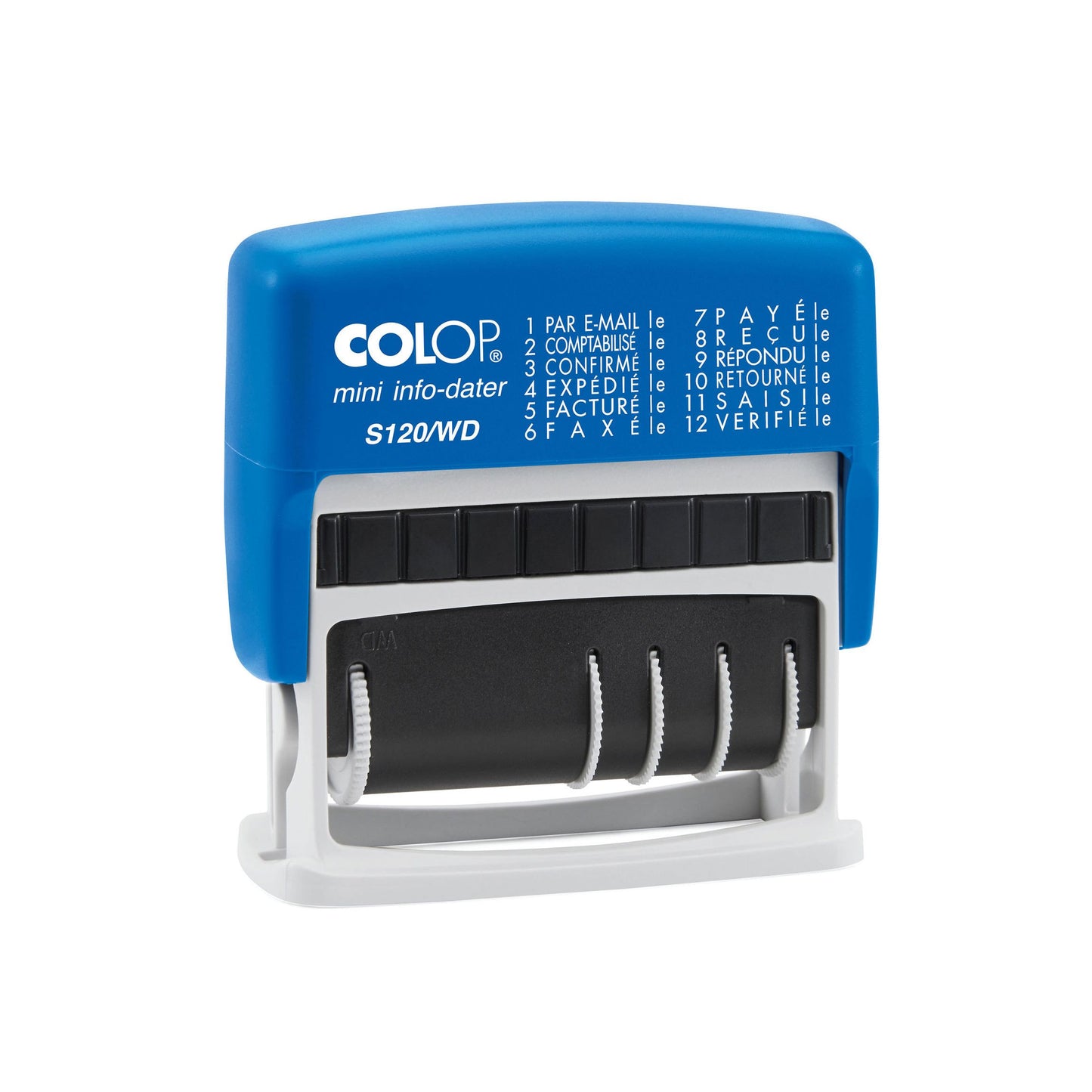 Colop - Datario Word S120 mini-datario 4 mm francese